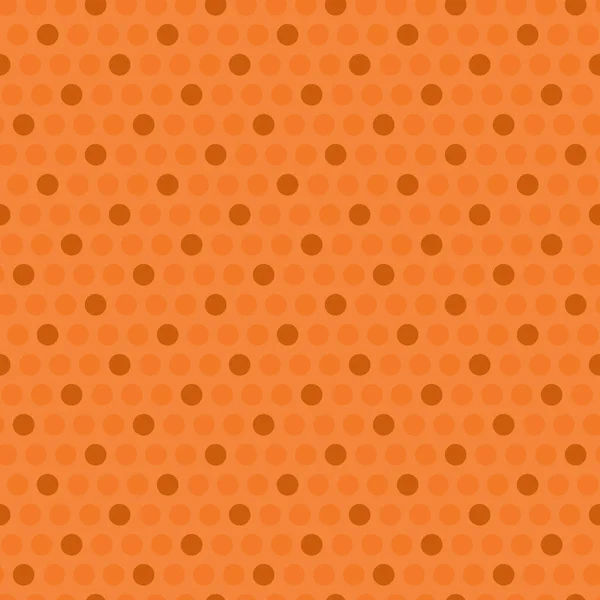 Polka Κουκκίδες Πορτοκαλί Φόντο Polka Κουκκίδες Αδιάλειπτη Μοτίβο Για Ταπετσαρία — Φωτογραφία Αρχείου