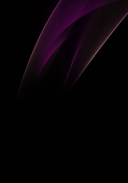 Абстрактные Фоновые Волны Фиолетовый Черный Абстрактный Фон Обоев Визитная Карточка — стоковое фото
