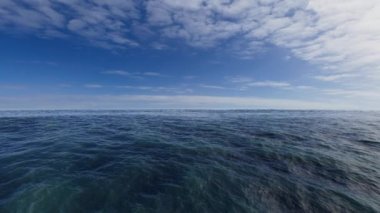 Bu durgun okyanus arkaplanlarının pürüzsüz döngüler üzerindeki grafiksel videosu.