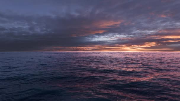 Deze Stock Motion Graphics Video Van Rustige Oceaan Achtergronden Naadloze — Stockvideo