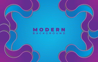 mor çerçeveli modern renkli arkaplan