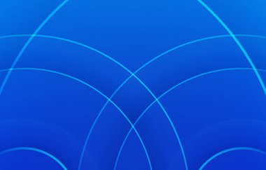 abstract modern geometric circle background with gradient dark blue design