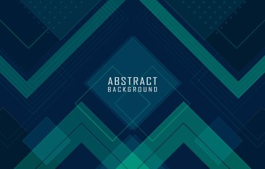 abstract modern geometric triangle background with futuristic gradient blue and green colour design