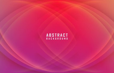 abstract modern geometric curve background with futuristic gradient red and pink colour design