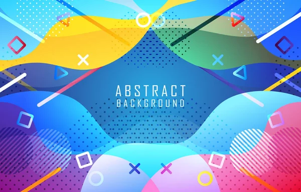 Abstract Modern Colorful Background Futuristic Colour Design — Stockvektor