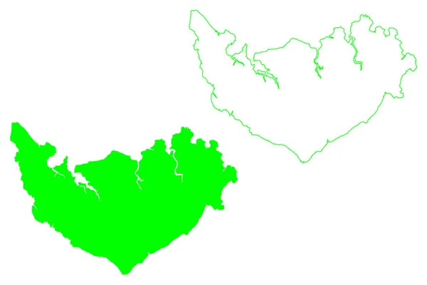 Melville Island Commonwealth Australia Northern Territory Australia Tiwi Islands Archipelago — Stock Vector