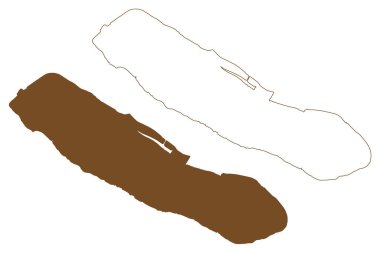 Chongming Adası (Çin Halk Cumhuriyeti, PRC) harita vektör çizimi, kroki çizimi Chungming haritası