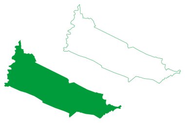 Mirante belediyesi (Bahia Eyaleti, Brezilya Federatif Cumhuriyeti) harita vektör çizimi, karalama çizimi Mirante haritası