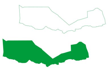 Muritiba belediyesi (Bahia Eyaleti, Brezilya Federatif Cumhuriyeti) harita vektör çizimi, çizim Muritiba haritası