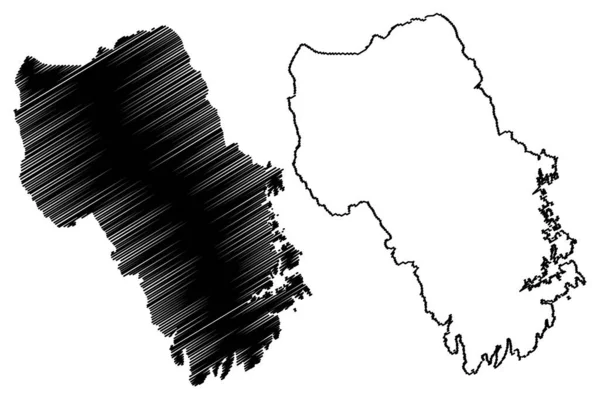 Município Antonio Cardoso Bahia Municípios Brasil República Federativa Brasil Mapa —  Vetores de Stock