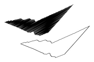 Branquinha Belediyesi (Alagoas Eyaleti, Brezilya Belediyeleri, Brezilya Federatif Cumhuriyeti) harita vektör çizimi, çizim Branquinha haritası