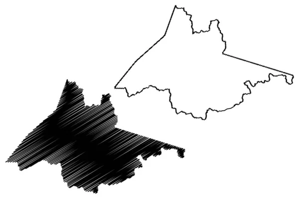 Caatiba Municipalité Bahia État Municipalités Brésil République Fédérative Brésil Illustration — Image vectorielle