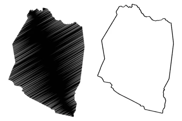 Cardeal Silva Municipality Bahia State Municipalities Brazil Federative Republic Brazil — Archivo Imágenes Vectoriales