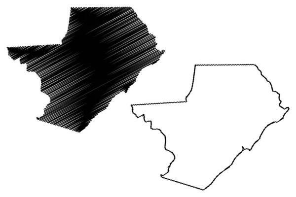 Corurious Municiality Alagoas State Municipalities Brazil Federative Republic Brazil Vector — 스톡 벡터