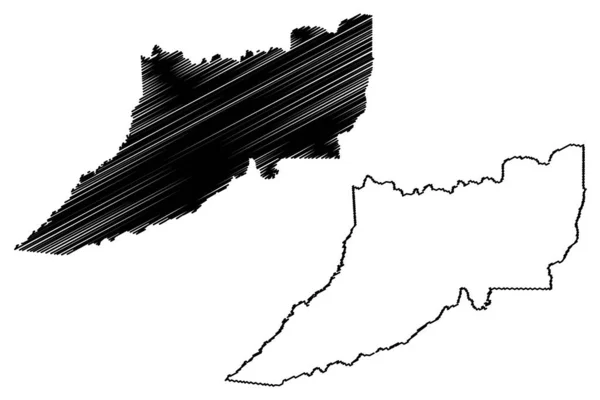 Eirunepe Municipalité Amazonas État Municipalités Brésil République Fédérative Brésil Illustration — Image vectorielle