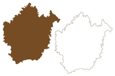 Kimolos adası (Yunanistan Cumhuriyeti, Yunanistan, Yunanistan) harita vektör çizimi, Cimolus haritası çizimi