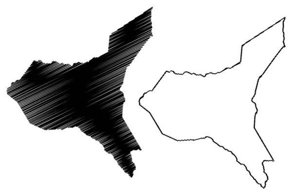 Nova Itarana Municipalité État Bahia Municipalités Brésil République Fédérative Brésil — Image vectorielle