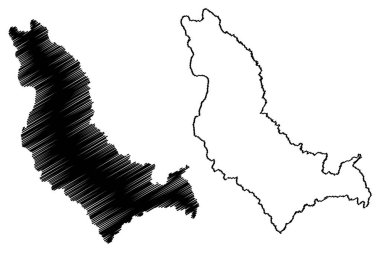 Pedra Branca do Amapari belediyesi (Amapa Eyaleti, Brezilya Belediyeleri, Brezilya Federatif Cumhuriyeti) harita vektör çizimi, Amapari haritası çizimi