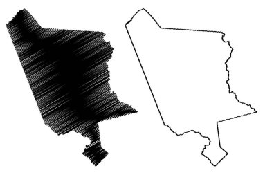 Tanque dArca Belediyesi (Alagoas Eyaleti, Brezilya Belediyeleri, Brezilya Federatif Cumhuriyeti) harita vektör çizimi, çizim Tanque d 'Arca haritası