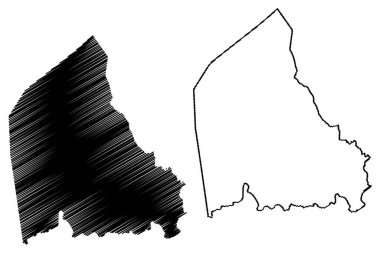 Varzea do Poco Belediyesi (Bahia Eyaleti, Brezilya Belediyeleri, Brezilya Federatif Cumhuriyeti) harita vektör çizimi, çizim Varzea do Poco haritası