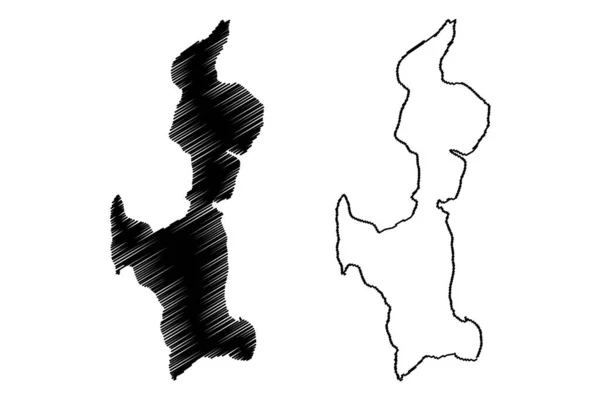 Eday Island Yhdistynyt Kuningaskunta Ison Britannian Pohjois Irlannin Skotlanti Orkneyn — vektorikuva