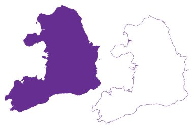 Omishima Adası (Japonya, Doğu Asya, Japon takımadaları) harita vektör çizimi, karalama çizimi Omishima haritası