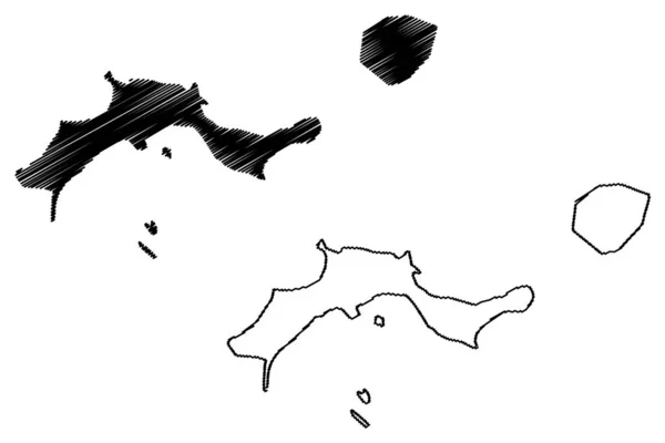 เกาะคองโซย าและเกาะอาเบล ราชอาณาจ กรนอร เวย เกาะสวาลบาร เกาะคองกอล งชาร แลนด แผนท — ภาพเวกเตอร์สต็อก