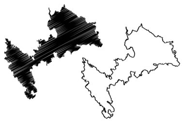 Munapirtti Adası (Finlandiya Cumhuriyeti) harita vektör çizimi, çizim Munapirtti haritası