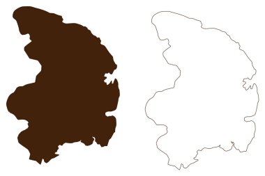 Tatau Adası (Yeni Gine, Pasifik Okyanusu, Bismarck Takımadaları, Tabar Grubu Adaları) harita vektör çizimi, karalama çizimi Tatau haritası