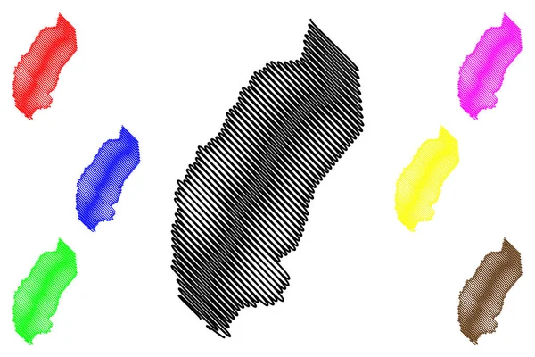 Olho Dagua Casado Municipality Alagoas State Municipalities Brazil Federative Republic —  Vetores de Stock