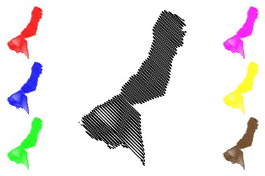 Porto Real do Colegio Belediyesi (Alagoas Eyaleti, Brezilya Federatif Cumhuriyeti) harita vektör çizimi, çizim porto Real do Colegio haritası