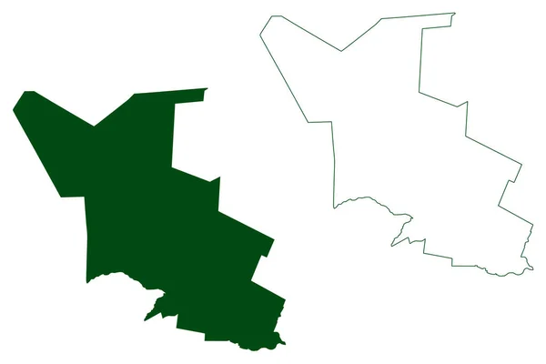 San Juan Sabinas Municipality Free Sovereign State Coahuila Zaragoza Mexiko — Stockvektor