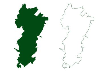 Cuencame Belediyesi (Estado Libre y Soberano de Durango, Meksika, Meksika) harita çizimi, çizim haritası