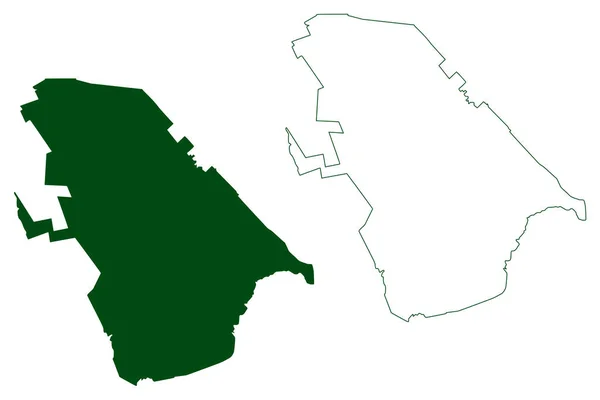 Lerdo Municipalité Estado Libre Soberano Durango Mexique États Unis Amérique — Image vectorielle