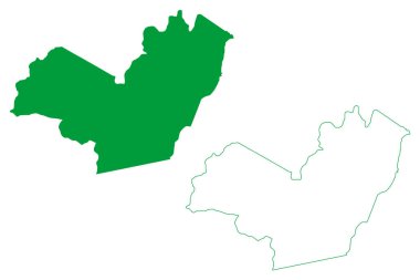 Barro Preto belediyesi (Bahia Eyaleti, Brezilya Belediyeleri, Brezilya Federatif Cumhuriyeti) harita vektör çizimi, çizim Hükümeti Lomanto Junior harita