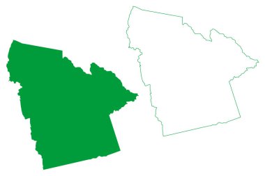 Morpara Belediyesi (Bahia Eyaleti, Brezilya Federatif Cumhuriyeti) harita vektör çizimi, çizim haritası