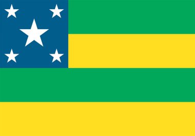 Sergipe Eyaleti Bayrağı (Brezilya Federatif Cumhuriyeti) 