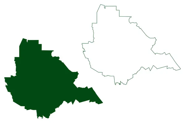 Aldama Municipality Free Sovereign State Chihuahua Mexico United Mexican States — Stok Vektör