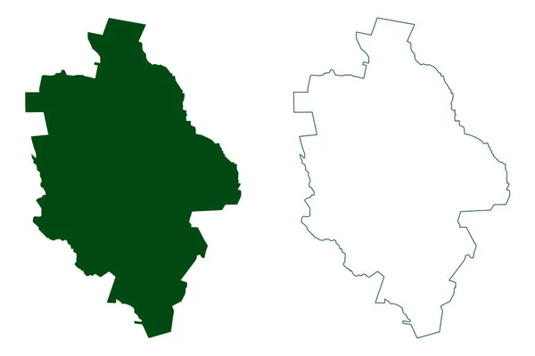 Bachiniva Municipality Free Sovereign State Chihuahua Mexico United Mexican States — Διανυσματικό Αρχείο