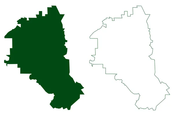 Coyame Del Sotol Municipality Free Sovereign State Chihuahua Mexico United — Vetor de Stock
