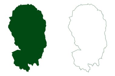 Maguarichi Belediyesi (Özgür ve Egemen Chihuahua Eyaleti, Meksika, Meksika) harita vektör çizimi, kroki çizimi Maguarichi haritası