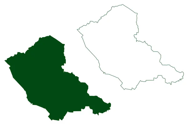 Meoqui Municipality Free Sovereign State Chihuahua Mexico United Mexican States — Διανυσματικό Αρχείο