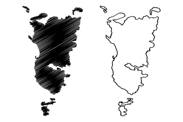 Eriskay Island United Kingdom Great Britain Northern Ireland Scotland Outer —  Vetores de Stock