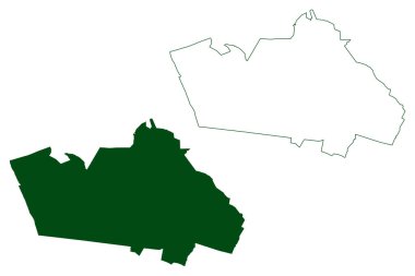 Doctor Mora municipality (Free and Sovereign State of Guanajuato, Mexico, United Mexican States) map vector illustration, scribble sketch Doctor Mora map