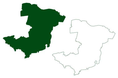 San Felipe municipality (Free and Sovereign State of Guanajuato, Mexico, United Mexican States) map vector illustration, scribble sketch San Felipe Torres Mochas map