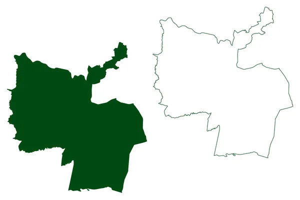 Eduardo Neri Municipality Free Sovereign State Guerrero Mexico United Mexican — Image vectorielle