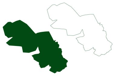 Tlalixtaquilla Belediyesi (Özgür ve Egemen Guerrero Eyaleti, Meksika, Meksika) harita vektör çizimi, karalama çizimi Tlalixtaquilla de Maldonado haritası