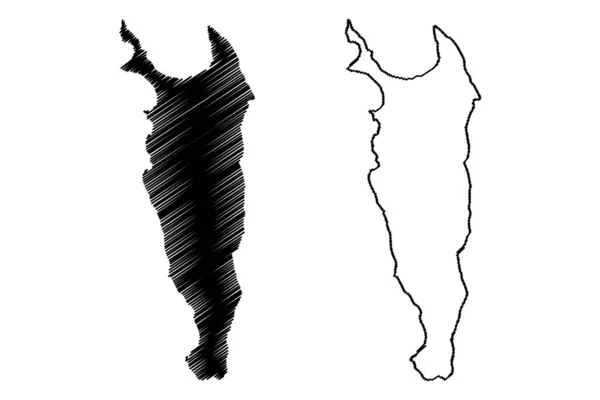 เกาะร เอเช ยตะว นออก เกาะญ แผนท ภาพเวกเตอร ยนสเก แผนท — ภาพเวกเตอร์สต็อก