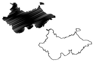 Despotiko adası (Yunan Cumhuriyeti, Yunanistan, Yunan adası, Kiklad Takımadası) harita vektör çizimi, çizimi Prepesinthus veya Prepesinthos haritası