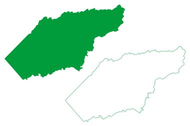 Arneiroz Belediyesi (Ceara State, Belediyeleri, Brezilya Federatif Cumhuriyeti) harita vektör çizimi, çizim çizimi Arneiroz haritası